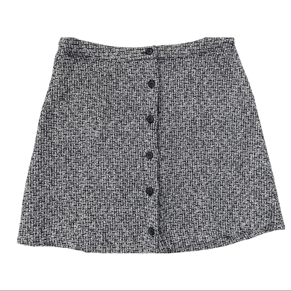 Stretchy & Comfy Button Up Skirt